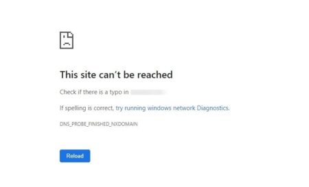 DNS_probe_finished_nxdomain Hatası Nedir? Web Hosting 