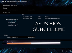 BIOS Güncellemesi Nedir? ASUS BIOS Güncelleme 2024 BIOS İnternet 