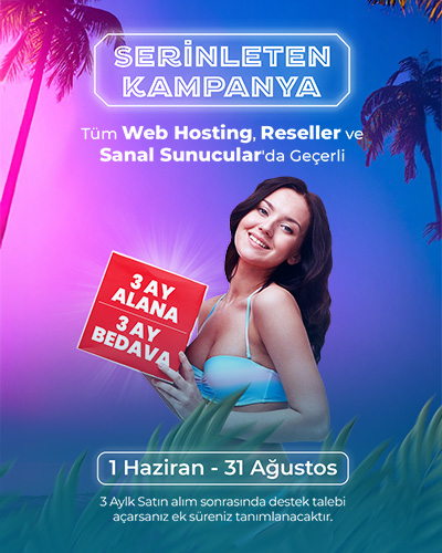 Serinleten Yaz - 3 Ay Alana 3 Ay Bedava